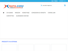 Tablet Screenshot of datacomonline.it