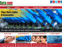 Tablet Screenshot of datacomonline.net